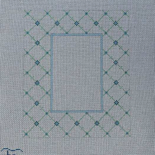 Frame - Periwinkle & Teal