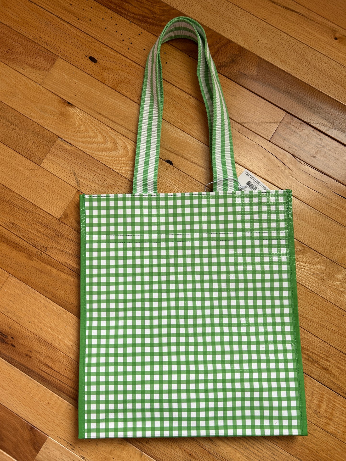 Market Tote - Arcadian Green Gingham