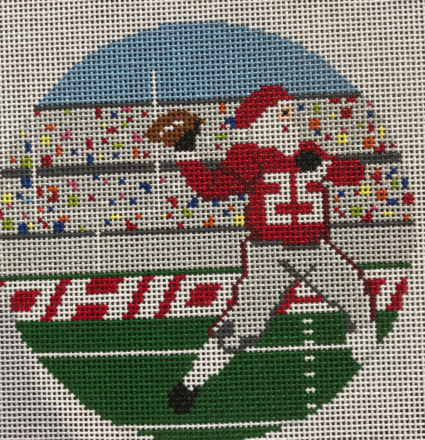 Ohio State Sporty Santa