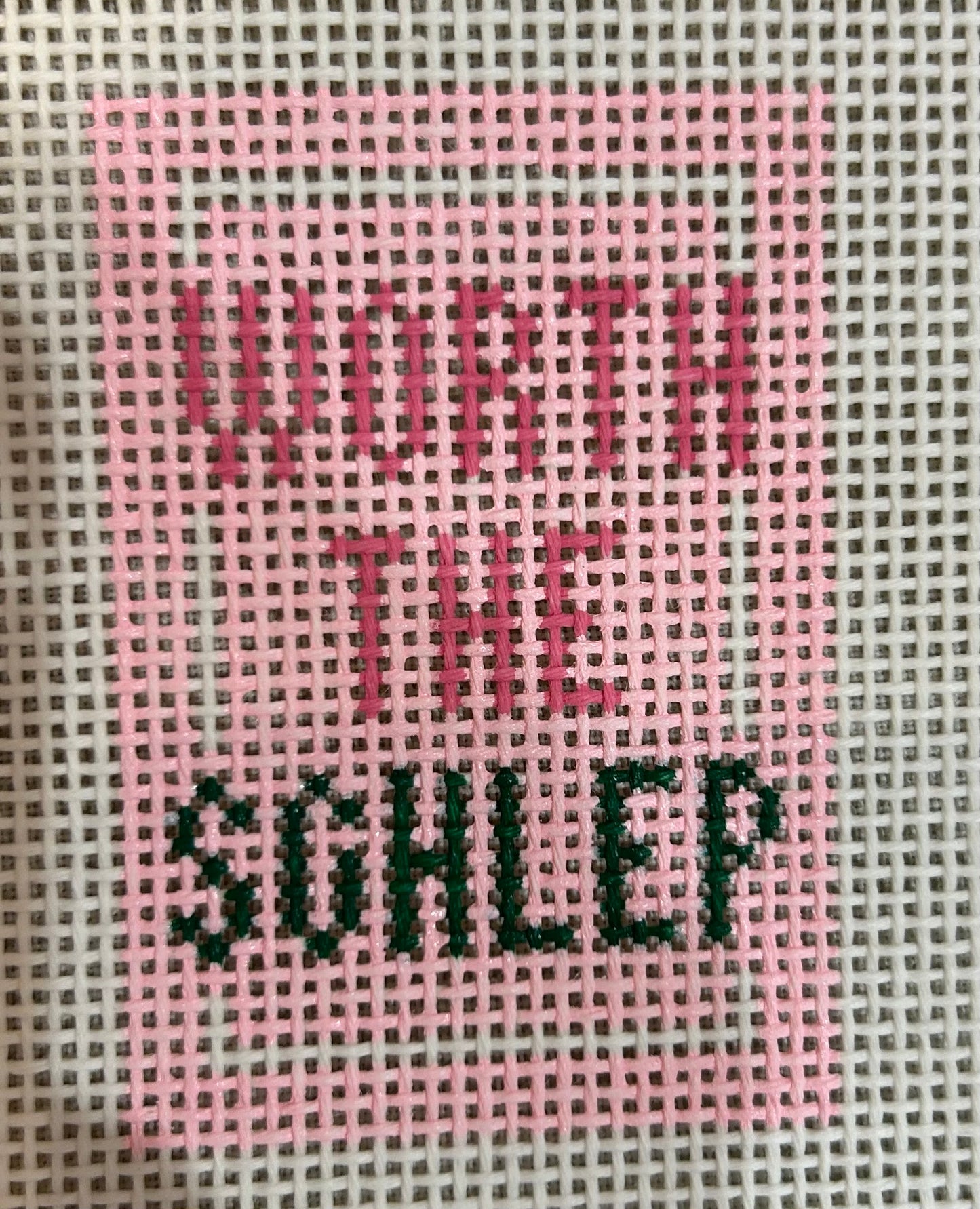 Worth the Schlep Insert-Pink