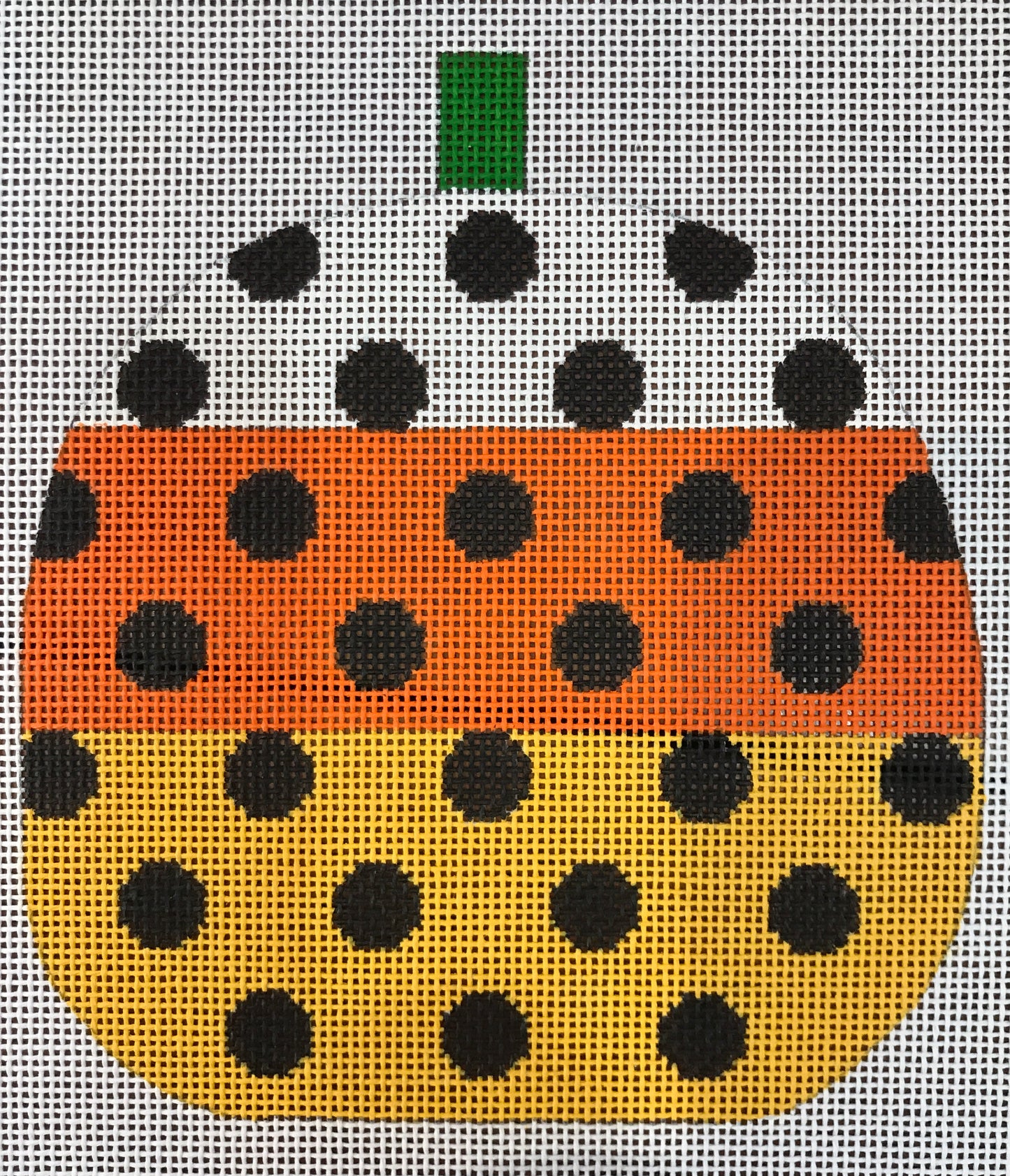 Candy Corn Pumpkin