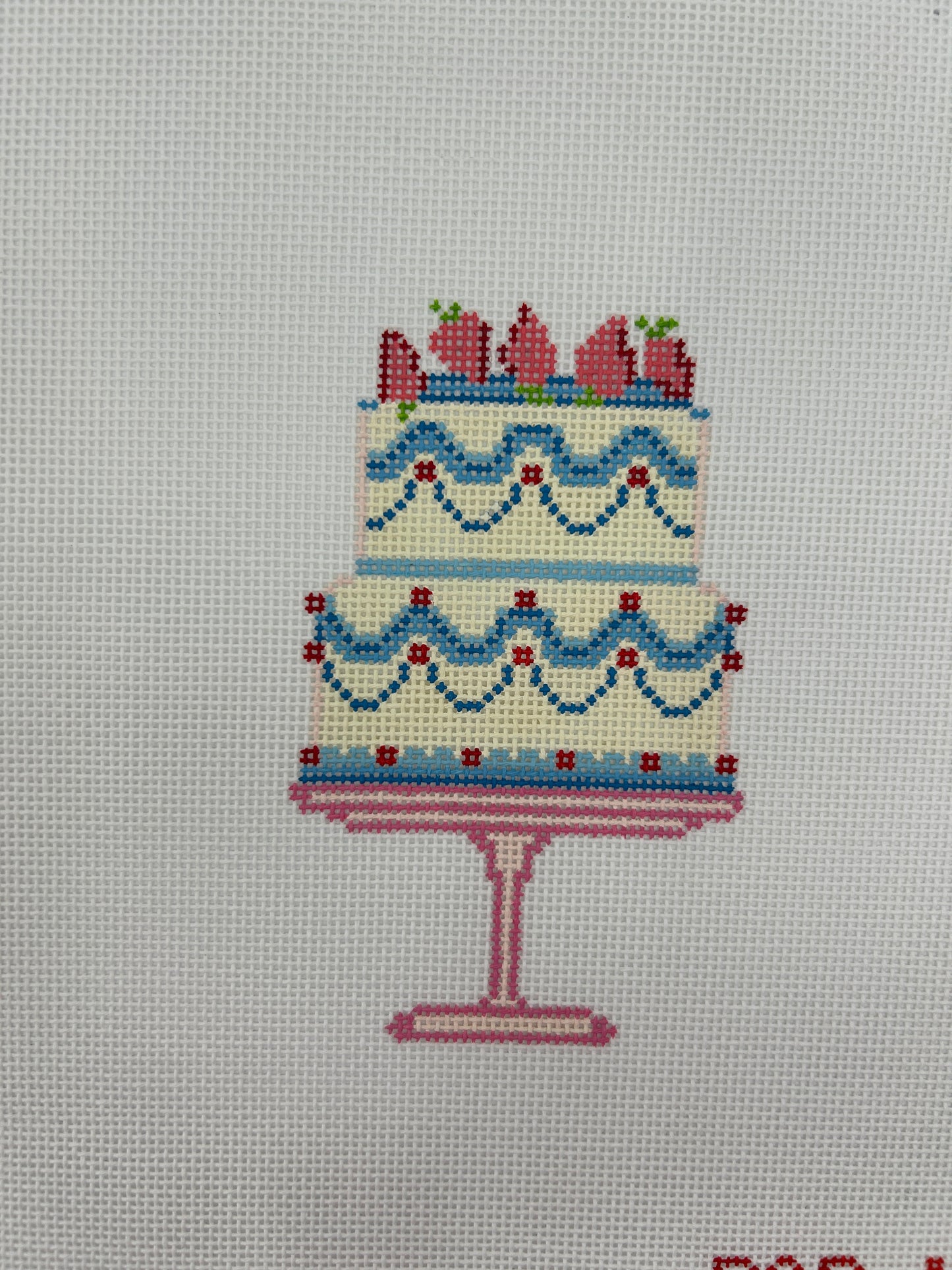 Confection Cake - Blue
