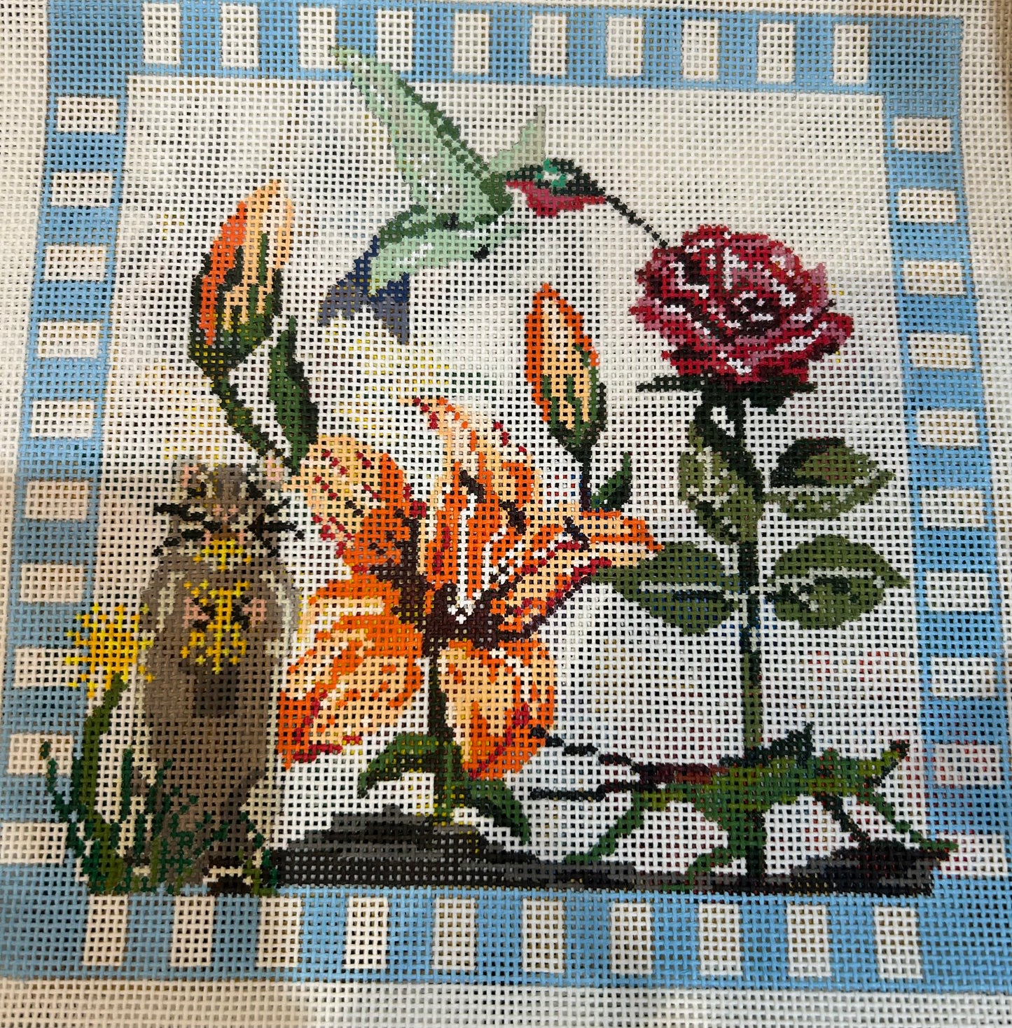 Spring Flower Pillow