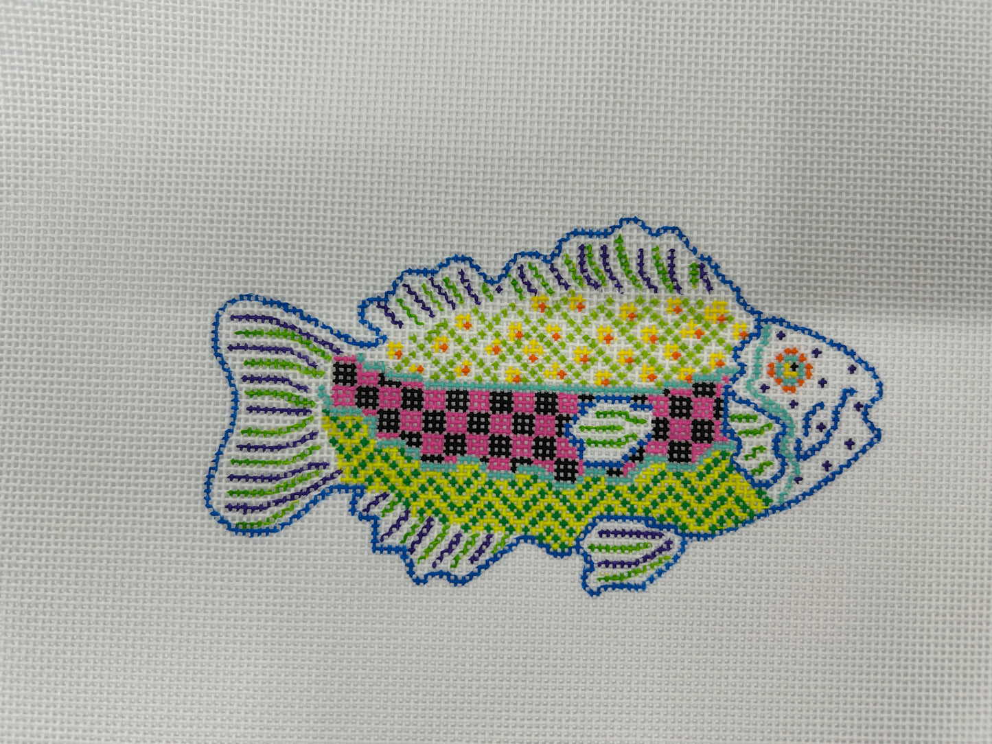 Mini Fish - Mckenzie Childs inspo - right facing