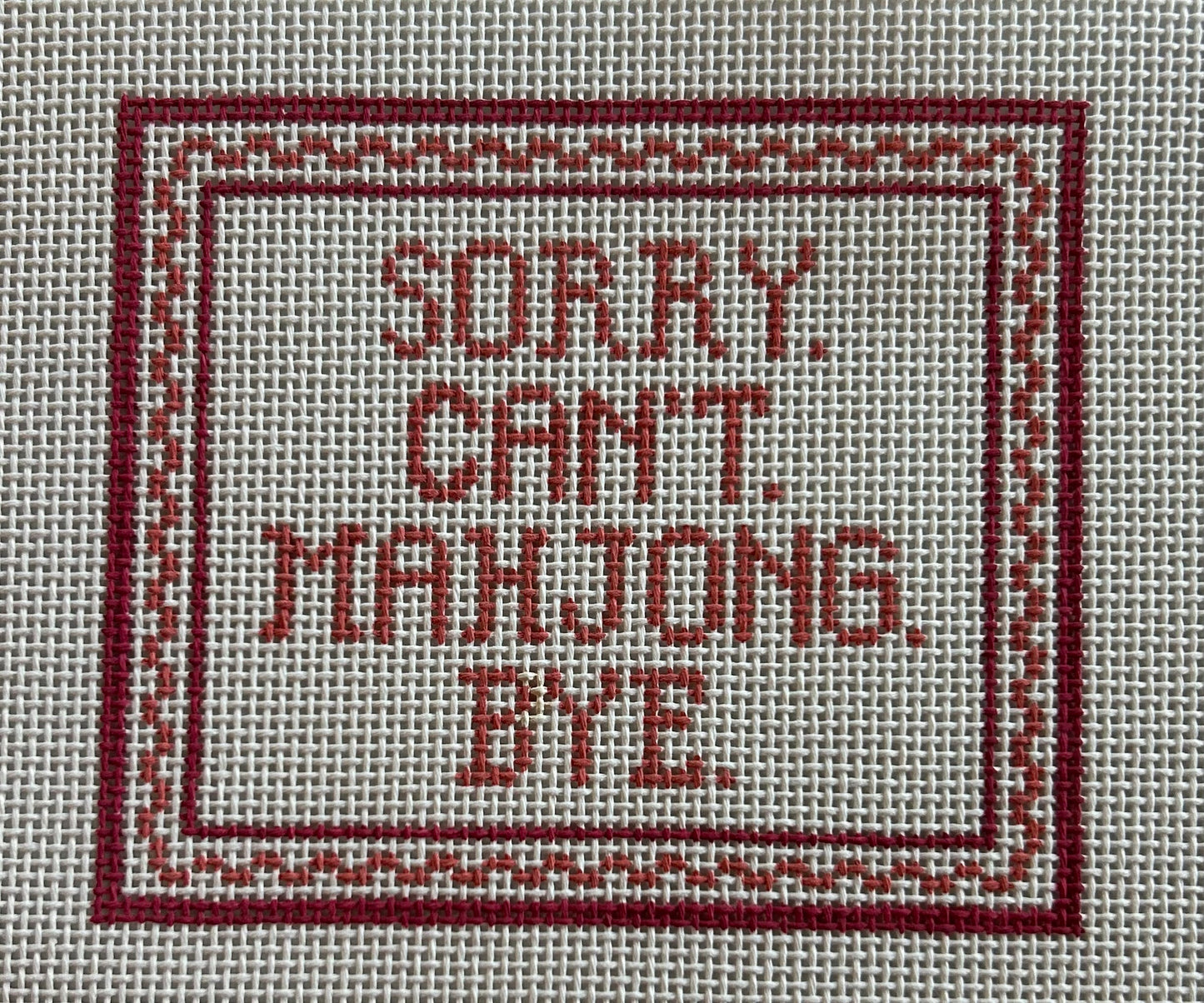 Sorry.Can't.Mahjong.Bye