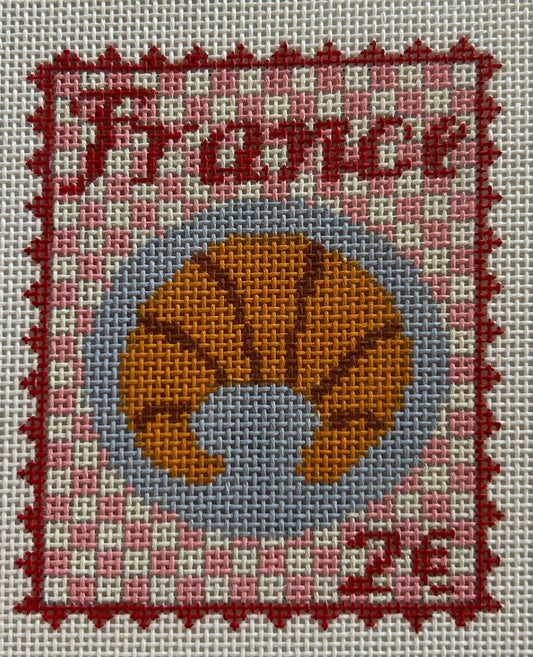 France Postage Travel Stamp