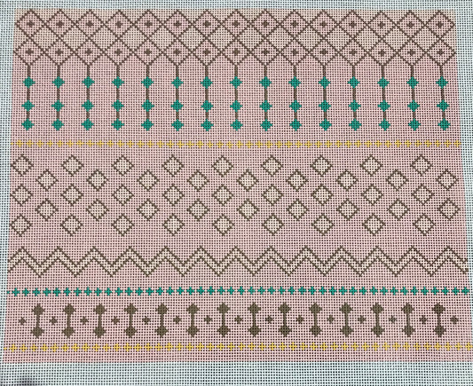 Pink Berber pillow