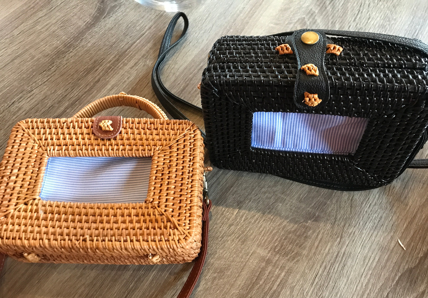 2x4 Rectangular Wicker Bag