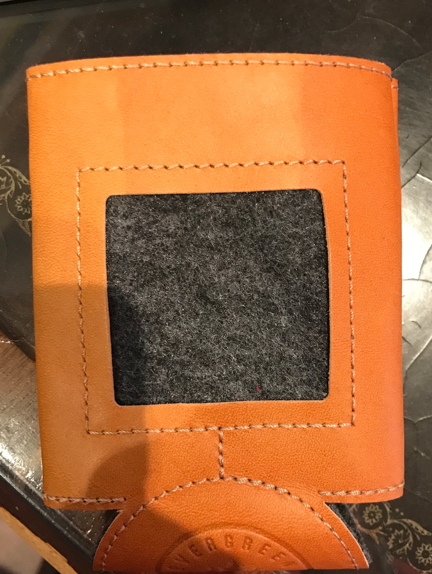 Leather Can Coozie