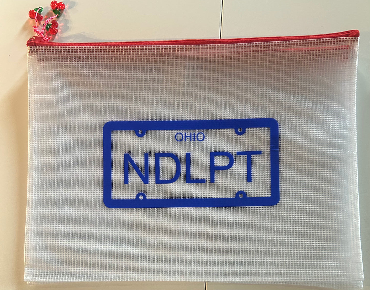 NDLPT License Plate Project Bag