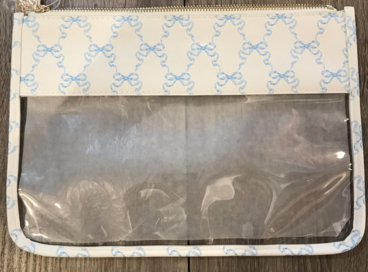 8x12 Clear Zip Pouch