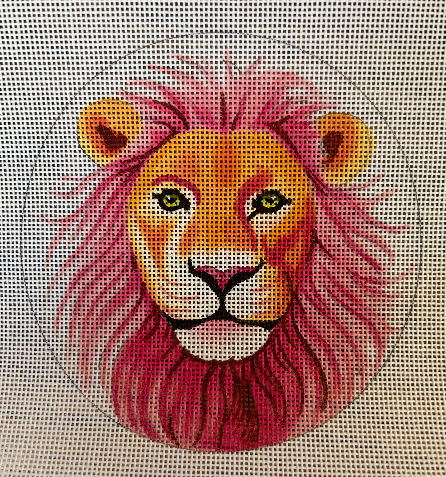 Front Facing Lion Head