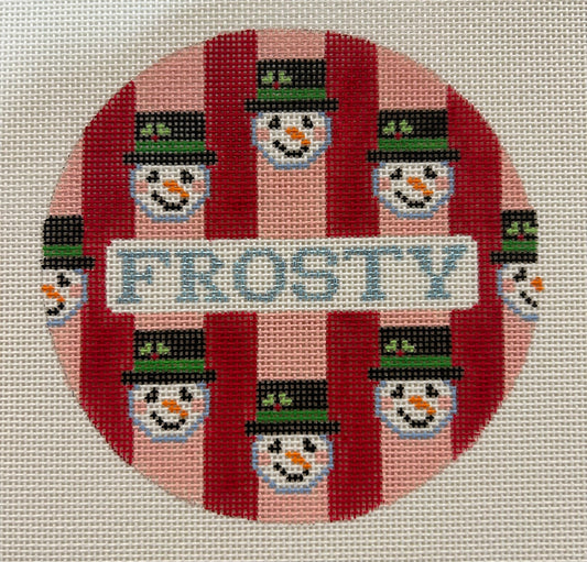 Large Christmas Round-Frosty