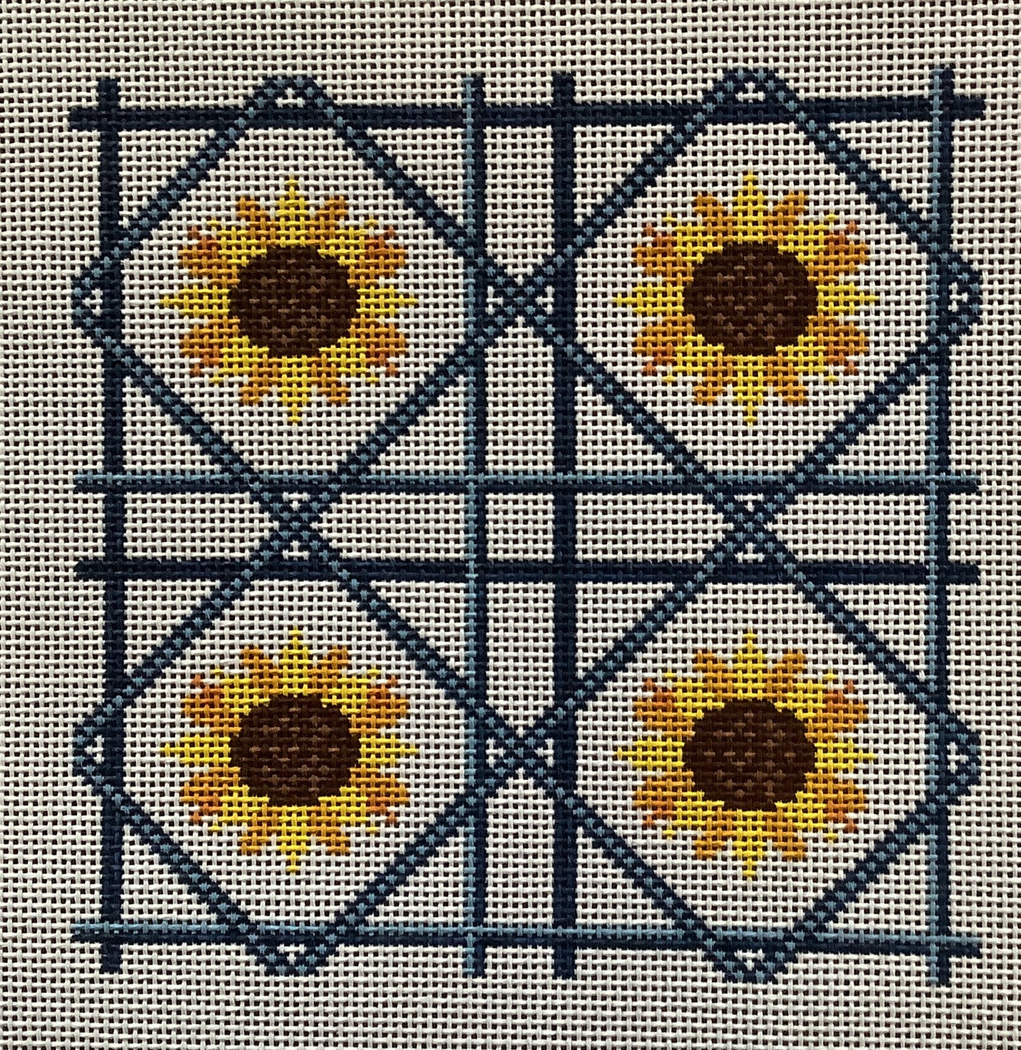 Sunflower Cane Square