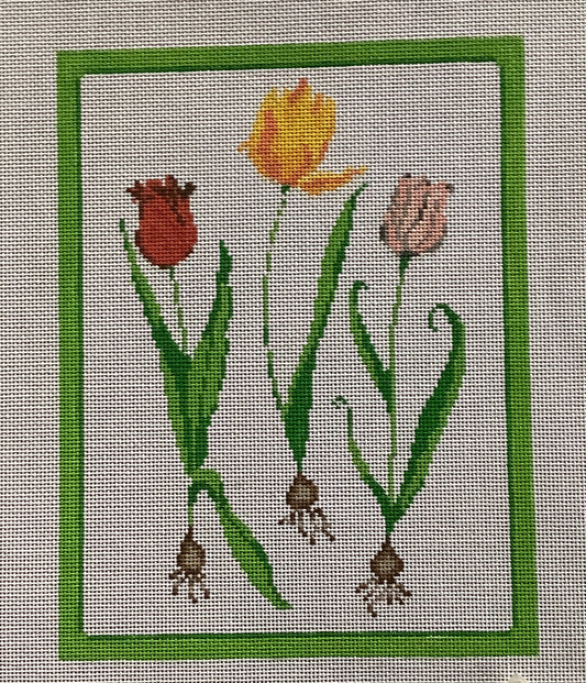 Tulips - Plum Stitchery