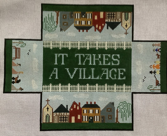 It Takes a Village Brick Cover