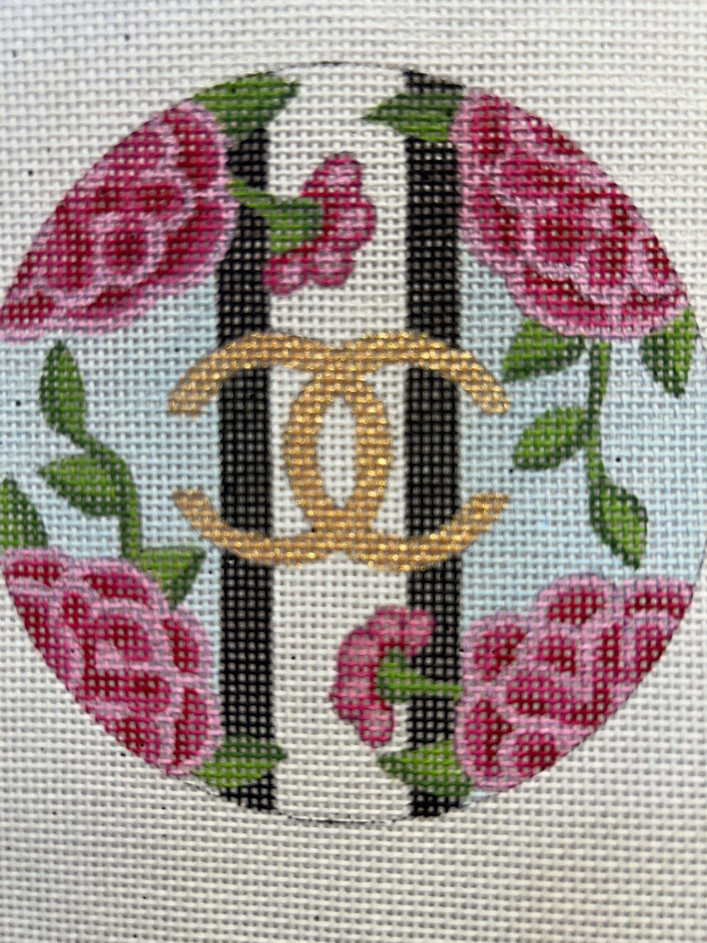 Chanel Floral Round