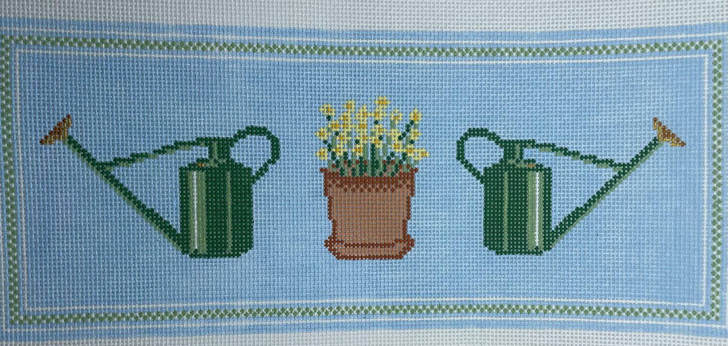 Watering Cans with Daffodils