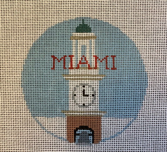 Miami University (Ohio) Round - Pulley Clock Tower