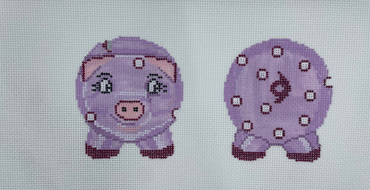 Piggy Bank - Purple