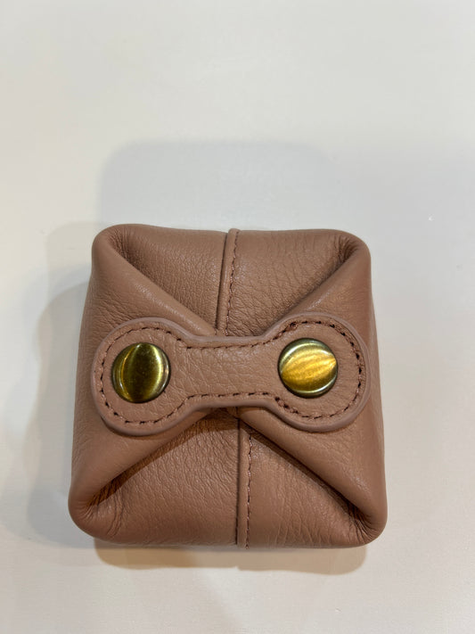 Leather Ort Holder - Mauve
