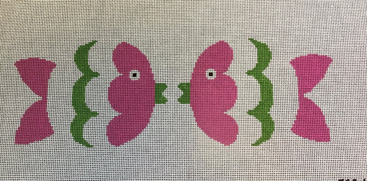 Kissy Fish - Pink & Green