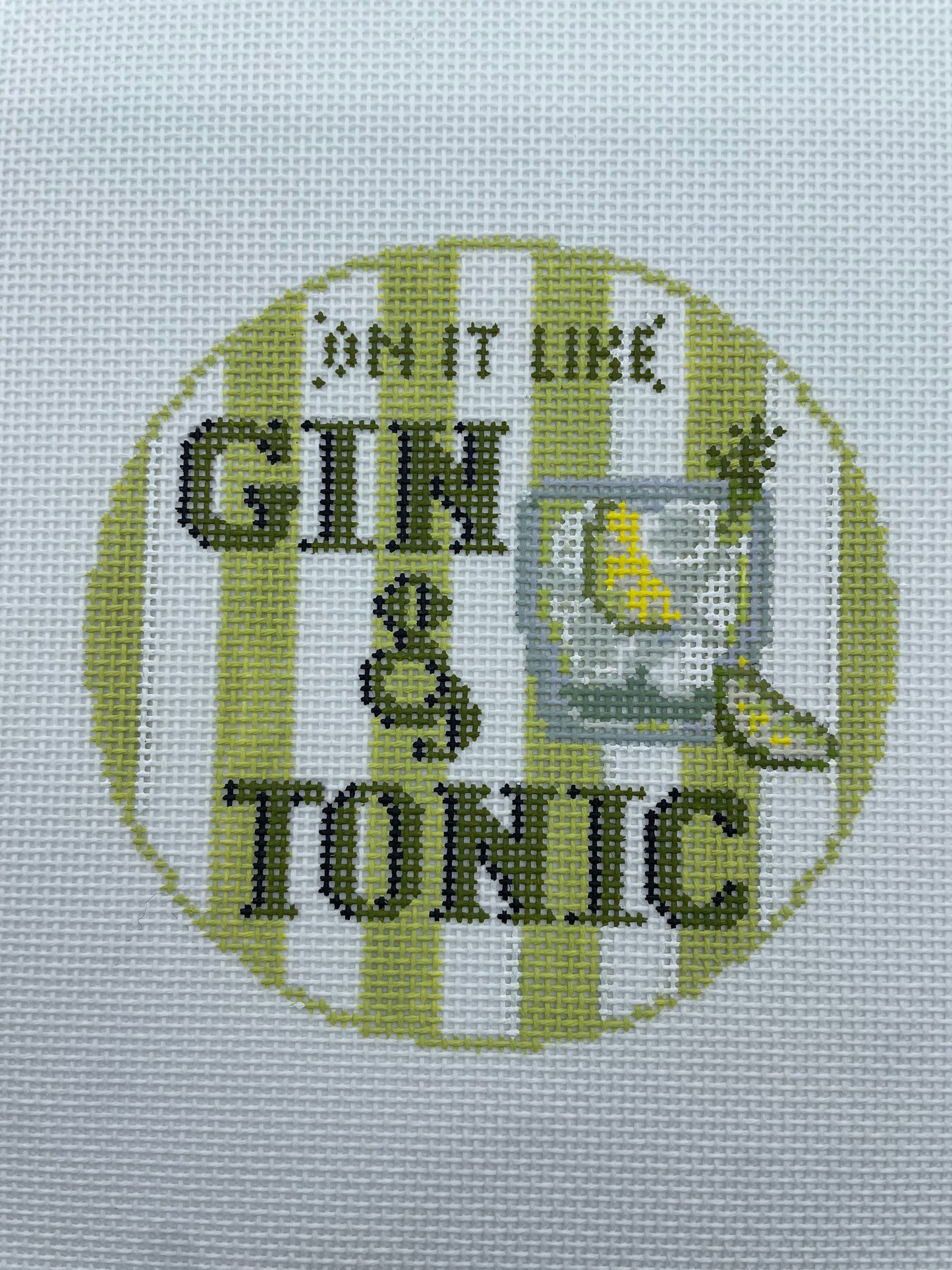 Happier Hour Coaster - Gin & Tonic
