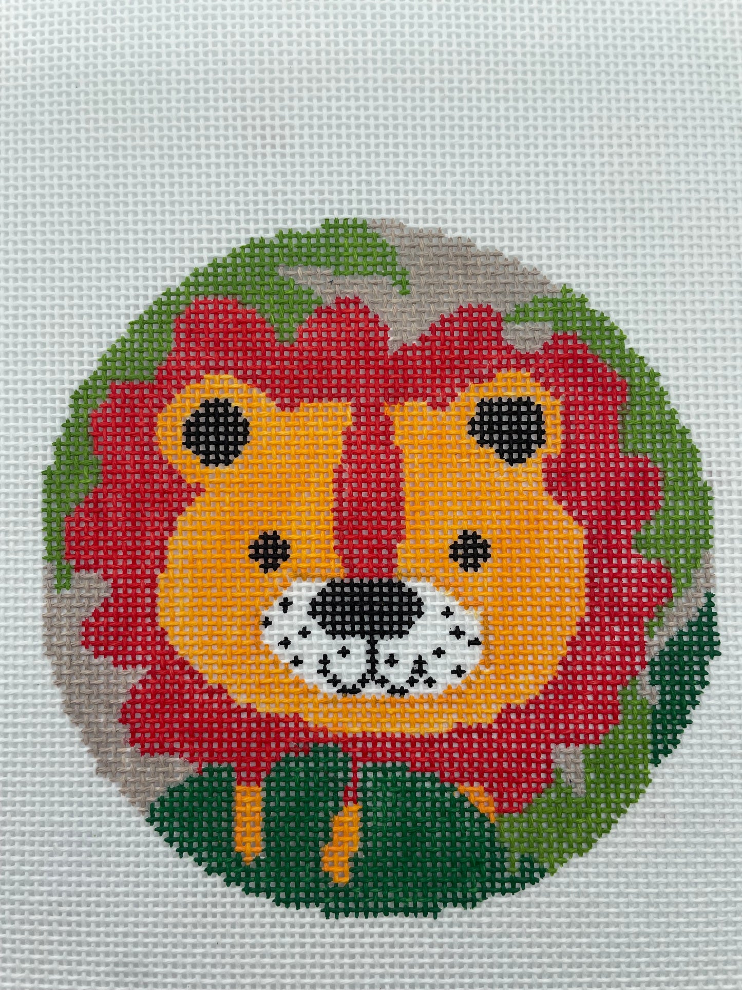 Lion Face ornament