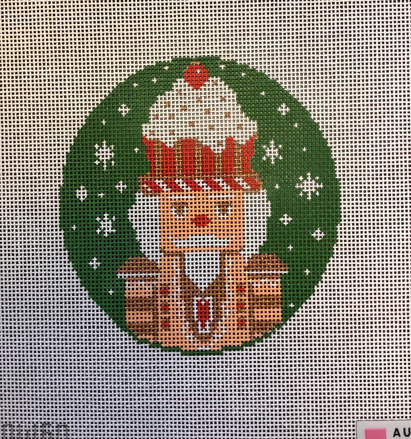 Gingerbread Nutcracker Round