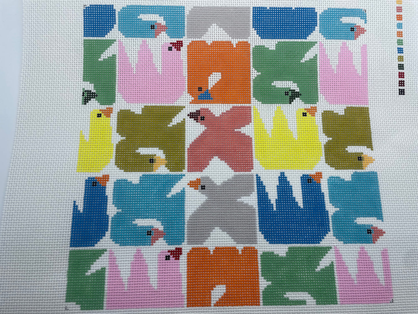 Multi Colored Birds