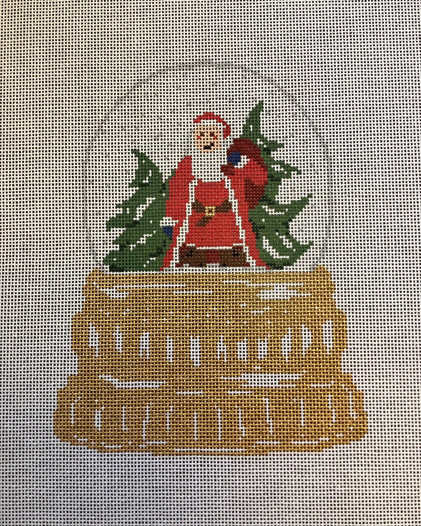 Santa Snow Globe