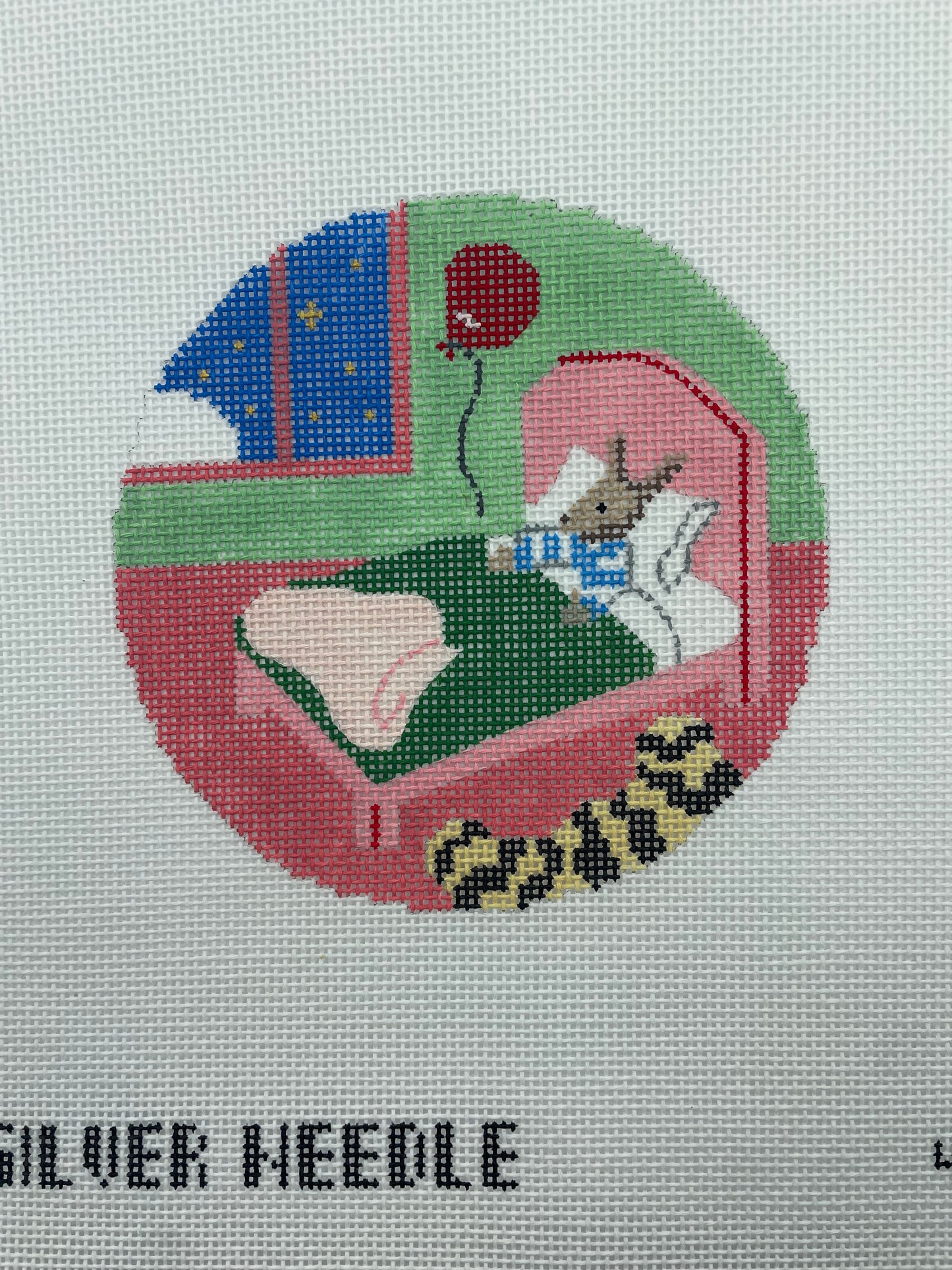 Bunny in Bed Ornament
