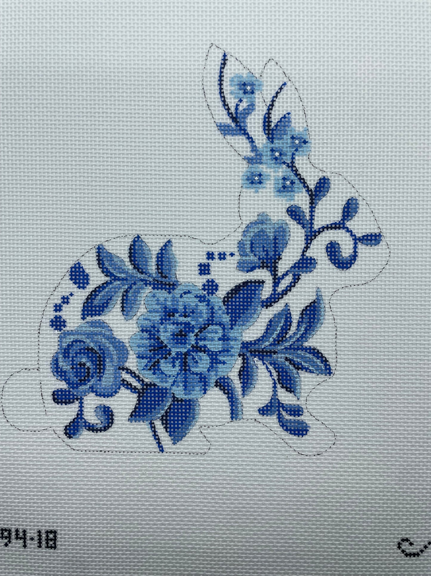 Trailing Blue Vine Bunny