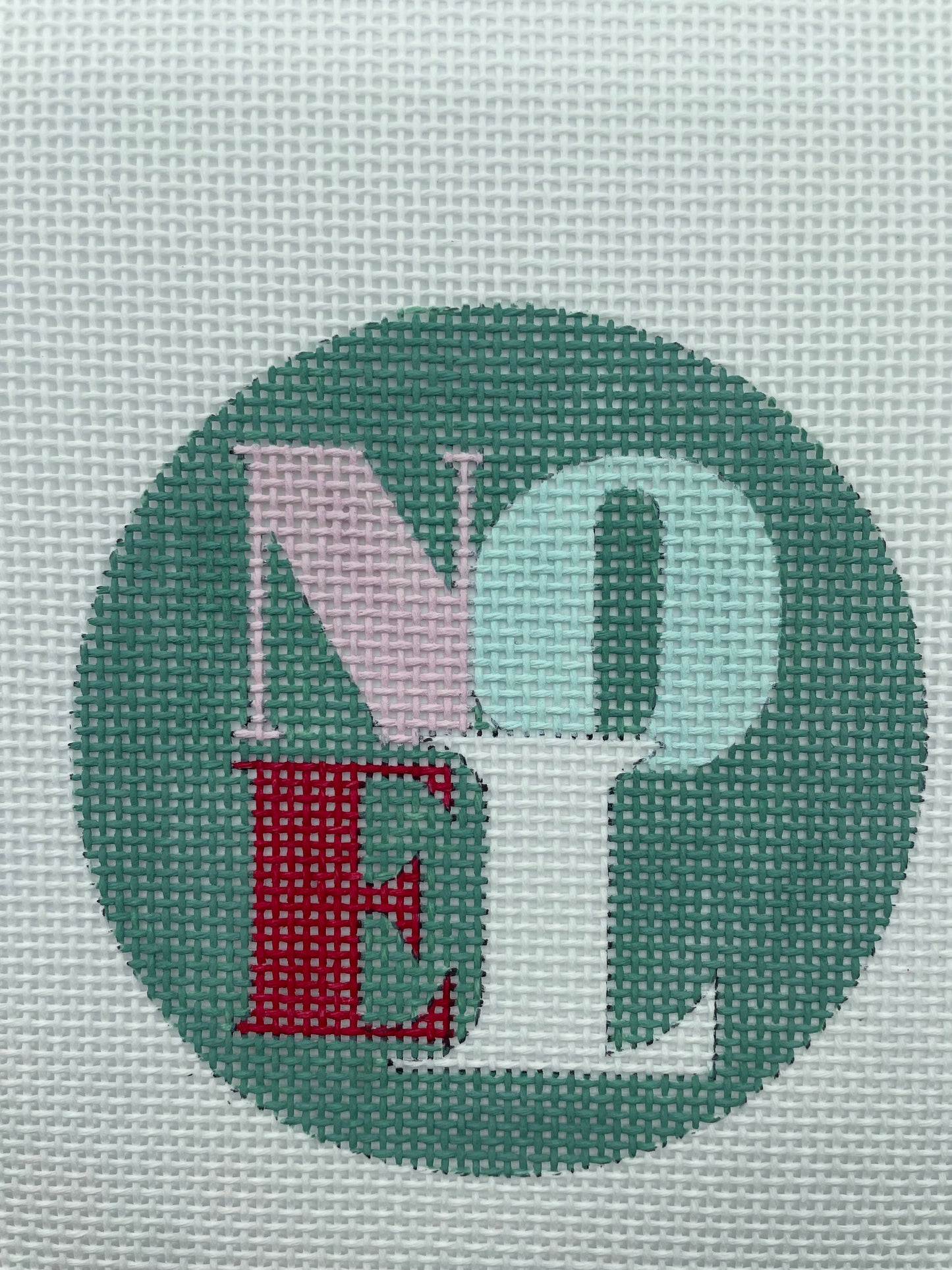 Noel on Mint Green