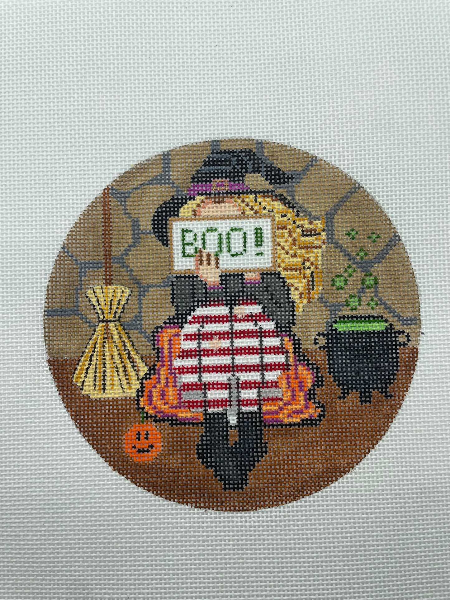 Halloween Stitching Girl