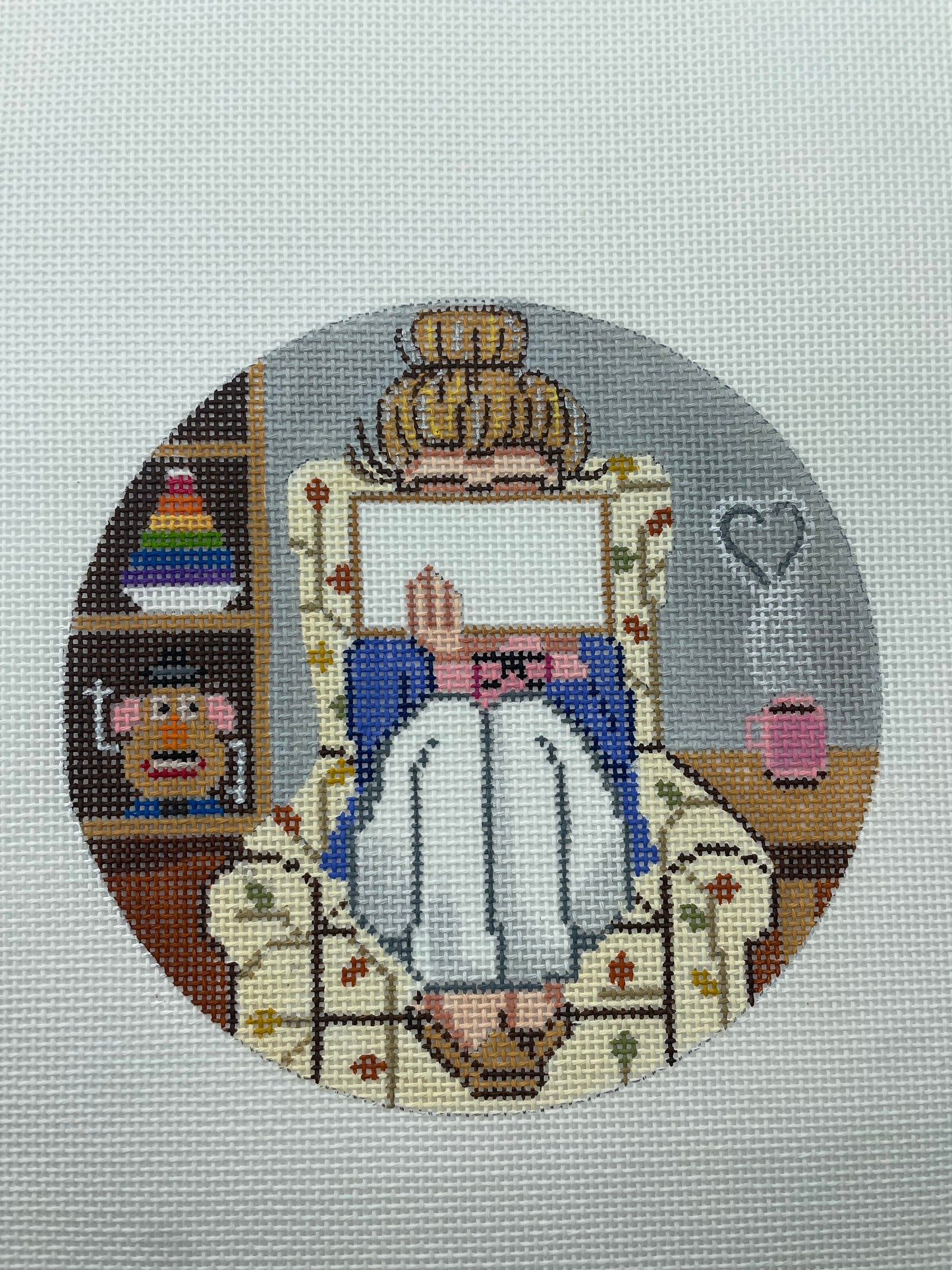 Playroom Stitching Girl