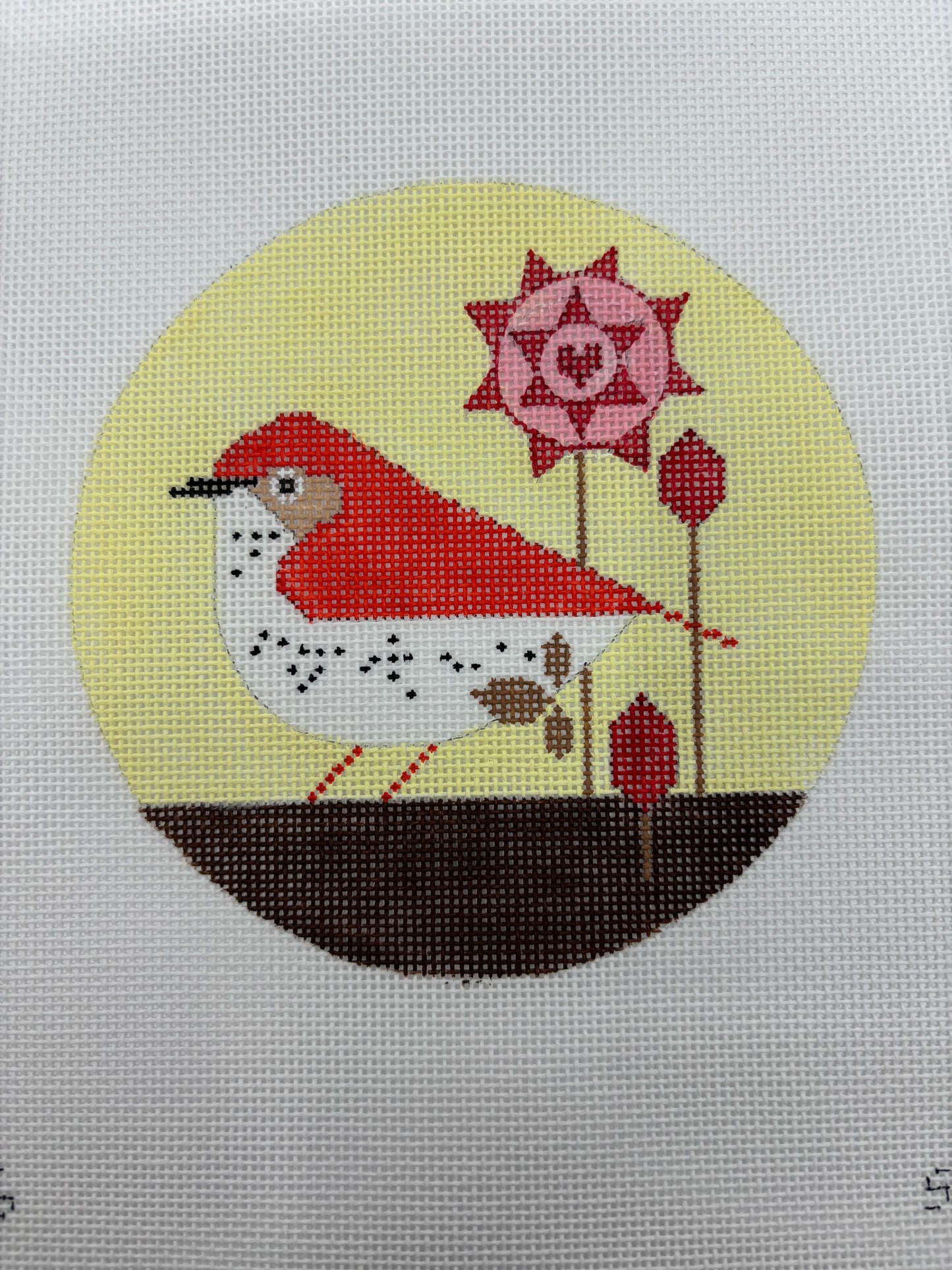 Bird with Flower