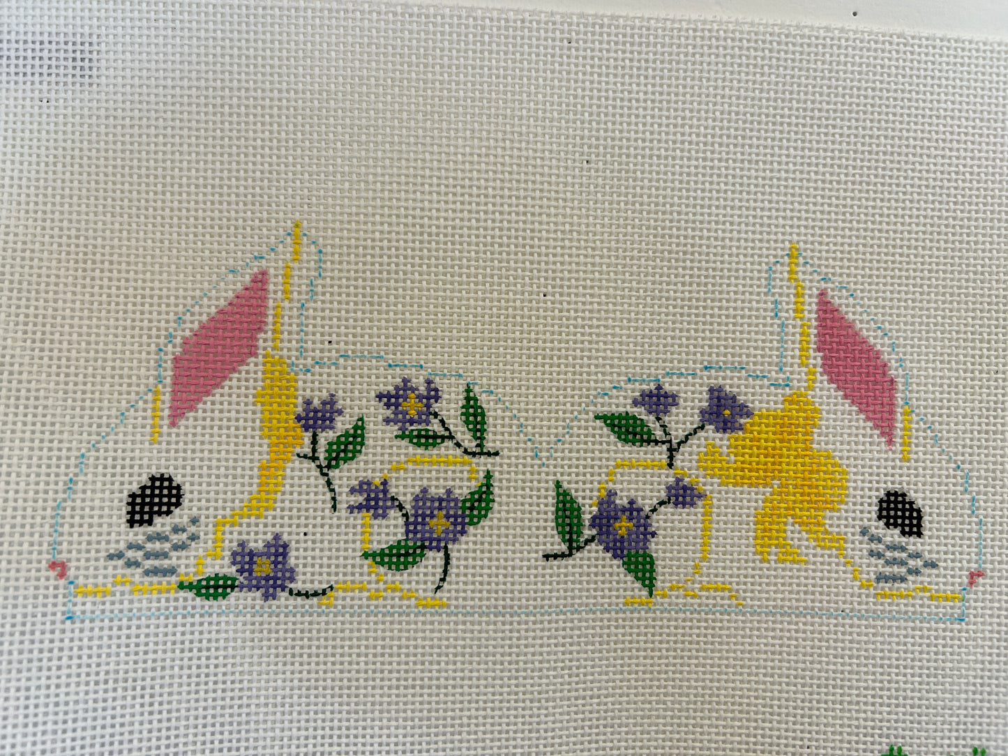 Violet 2 sided Bunny