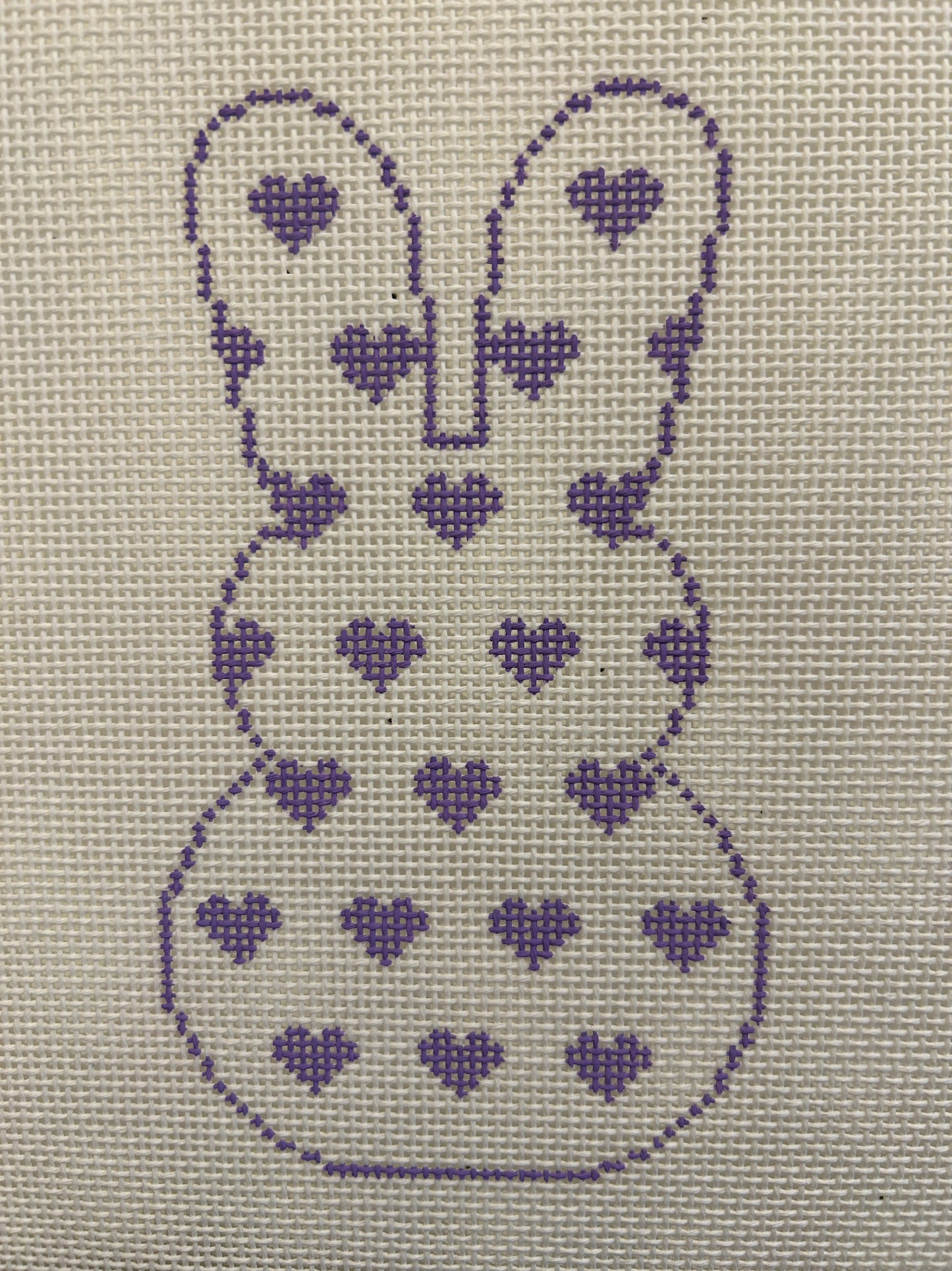 Heart Bunny Lavender