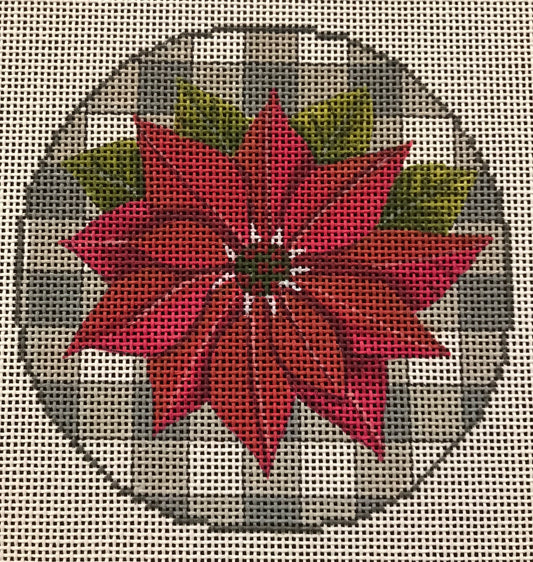 Poinsettia Round
