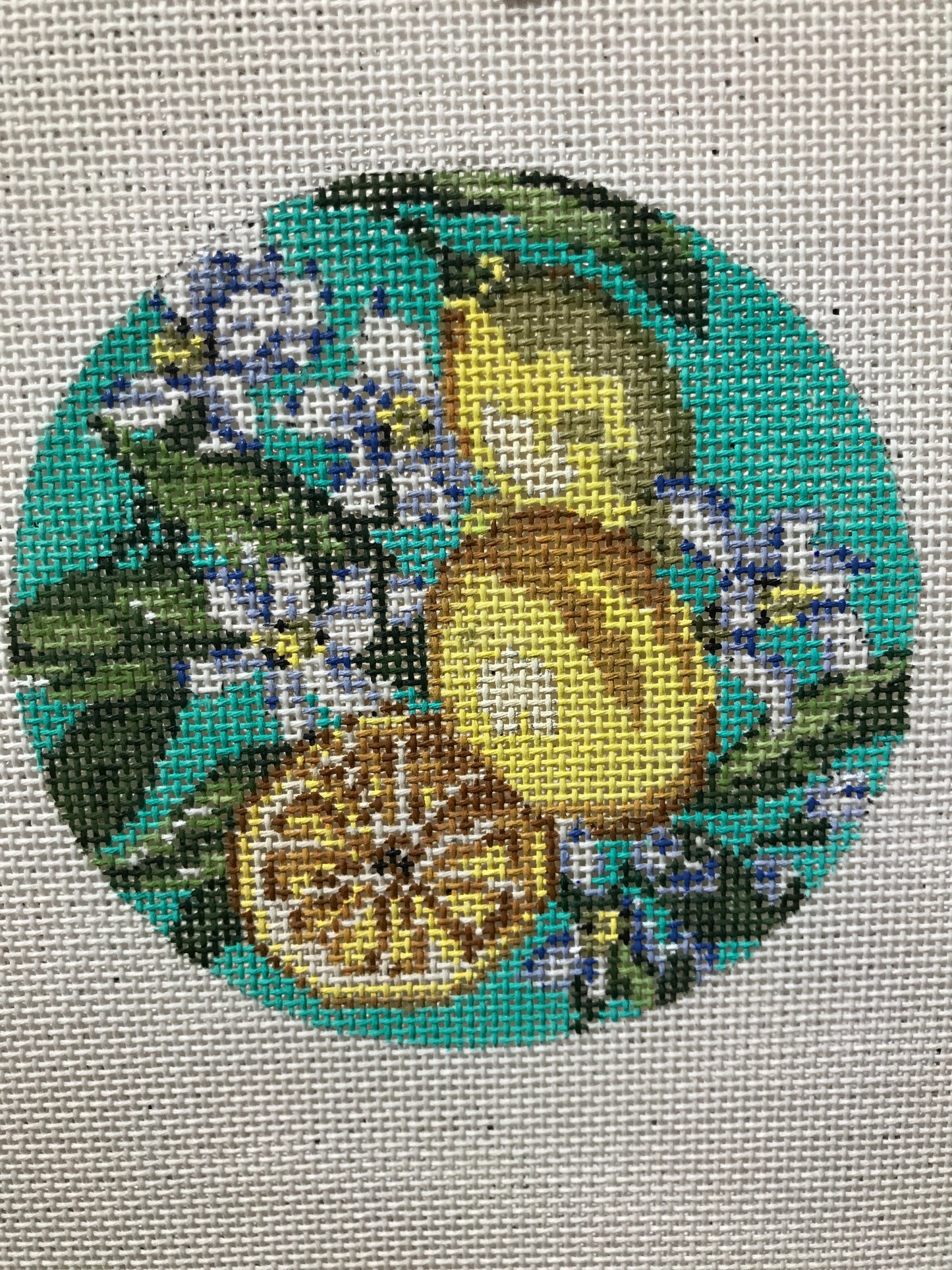Lemon 4 Inch Round