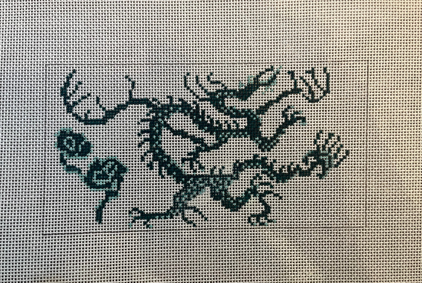 Chinoiserie Dragon - Green