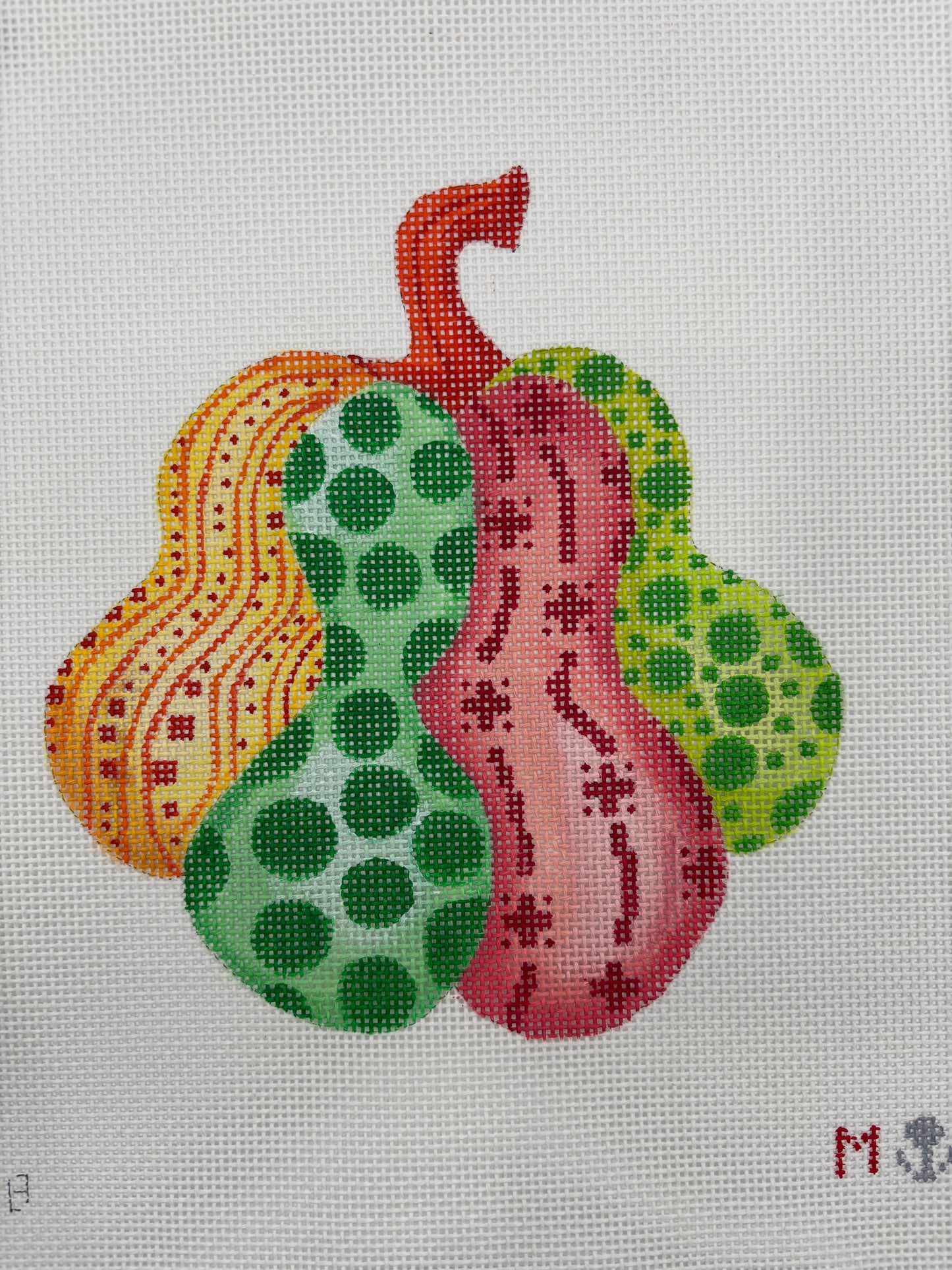 Mixed Pattern Gourd