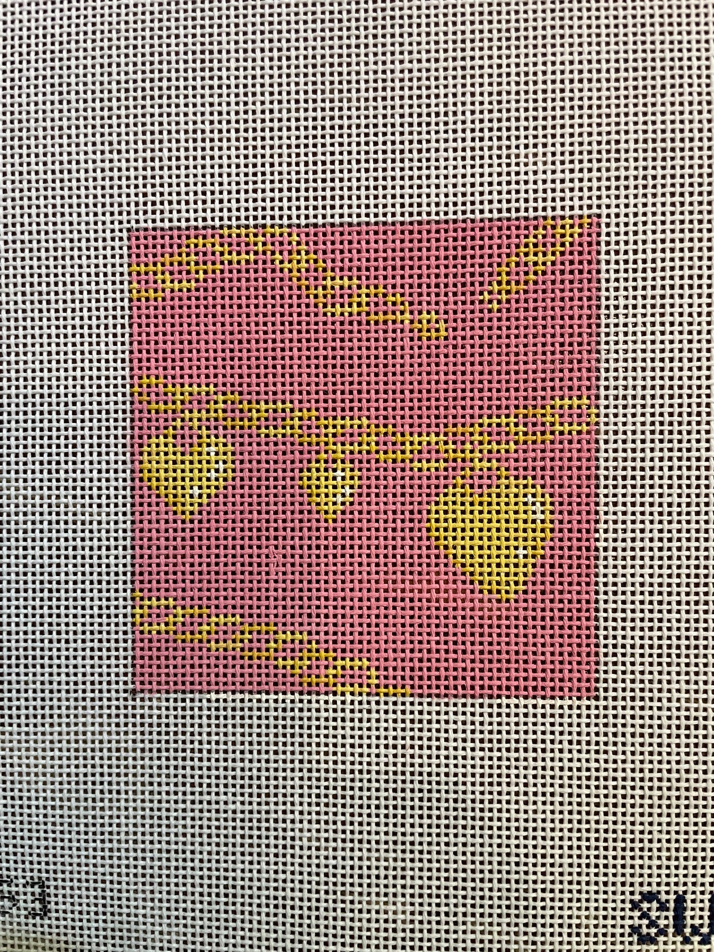 Heart Charm Insert - Pink