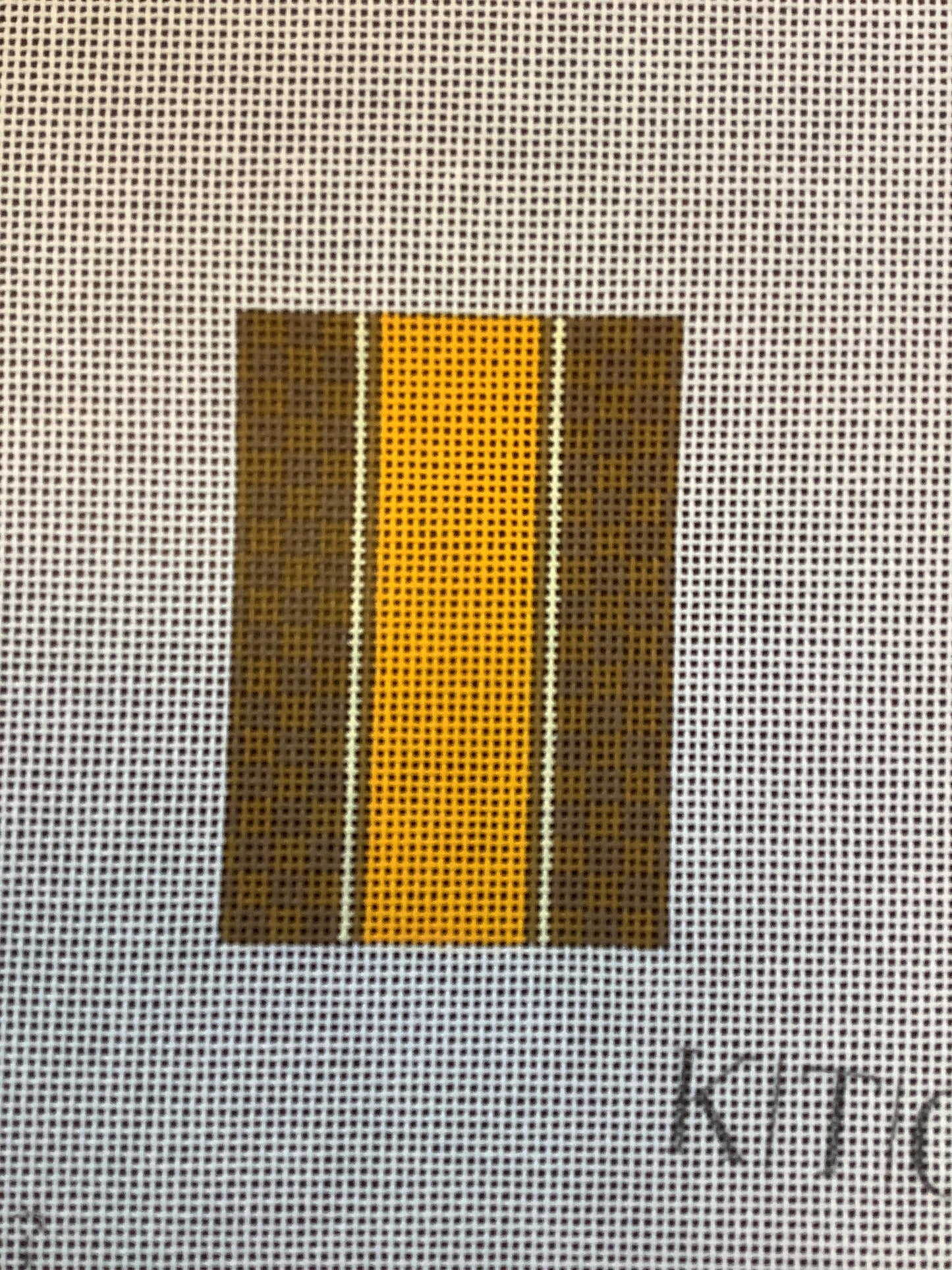 Brown Check Tag
