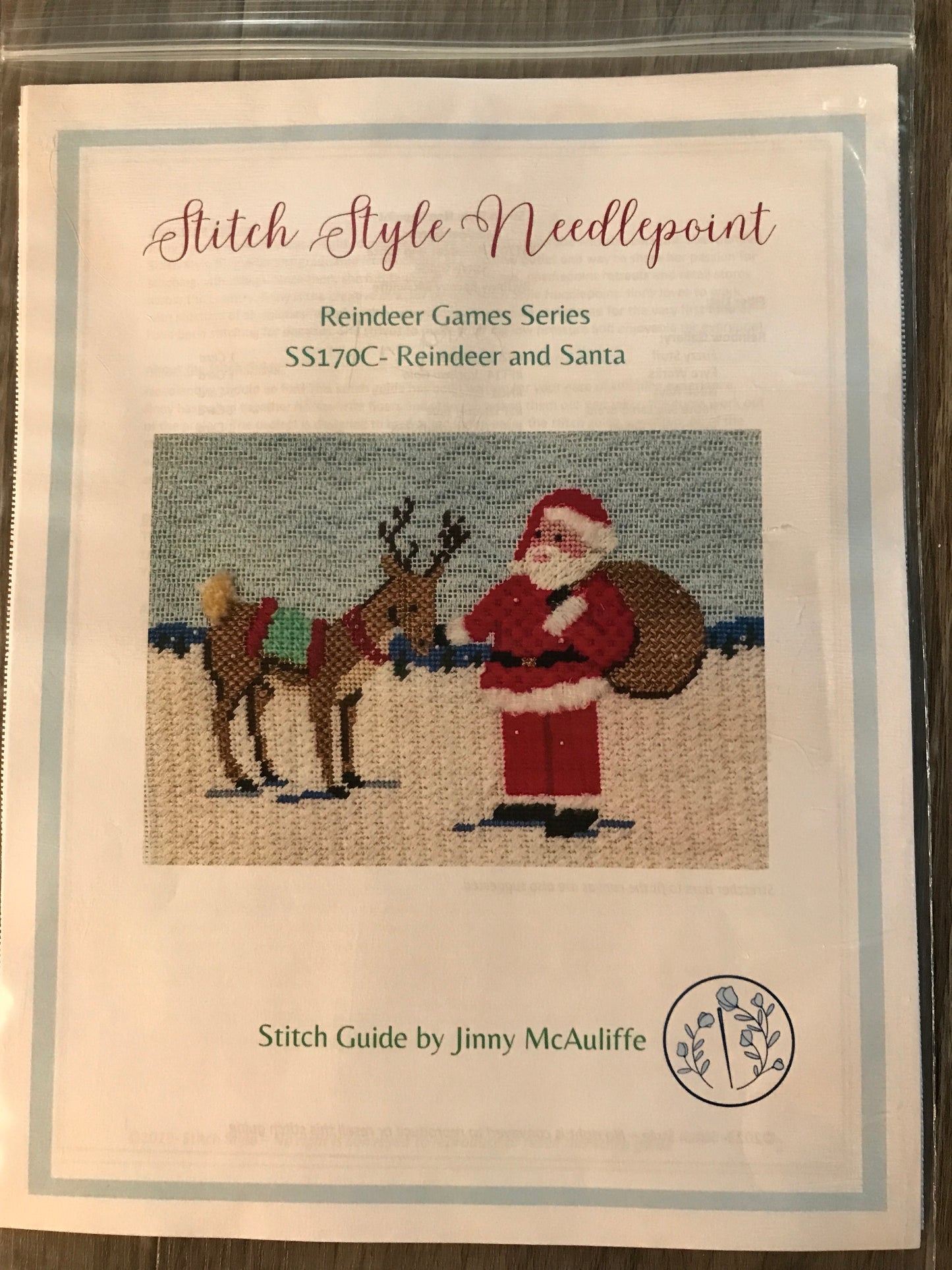 Reindeer and Santa