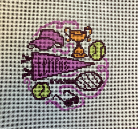 Tennis Toile Round