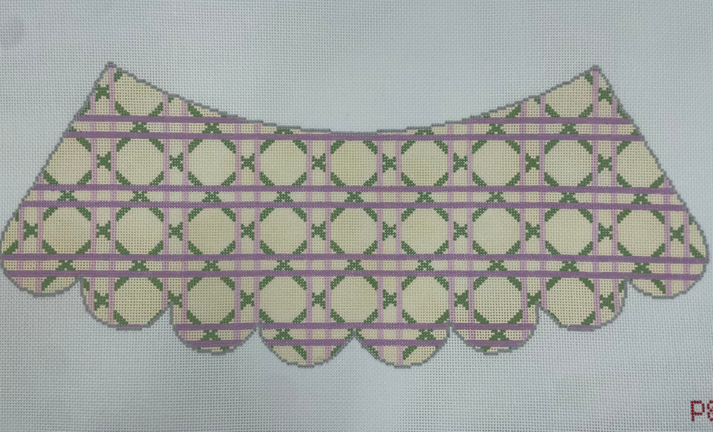 Lavender Cane Lampshade - TS