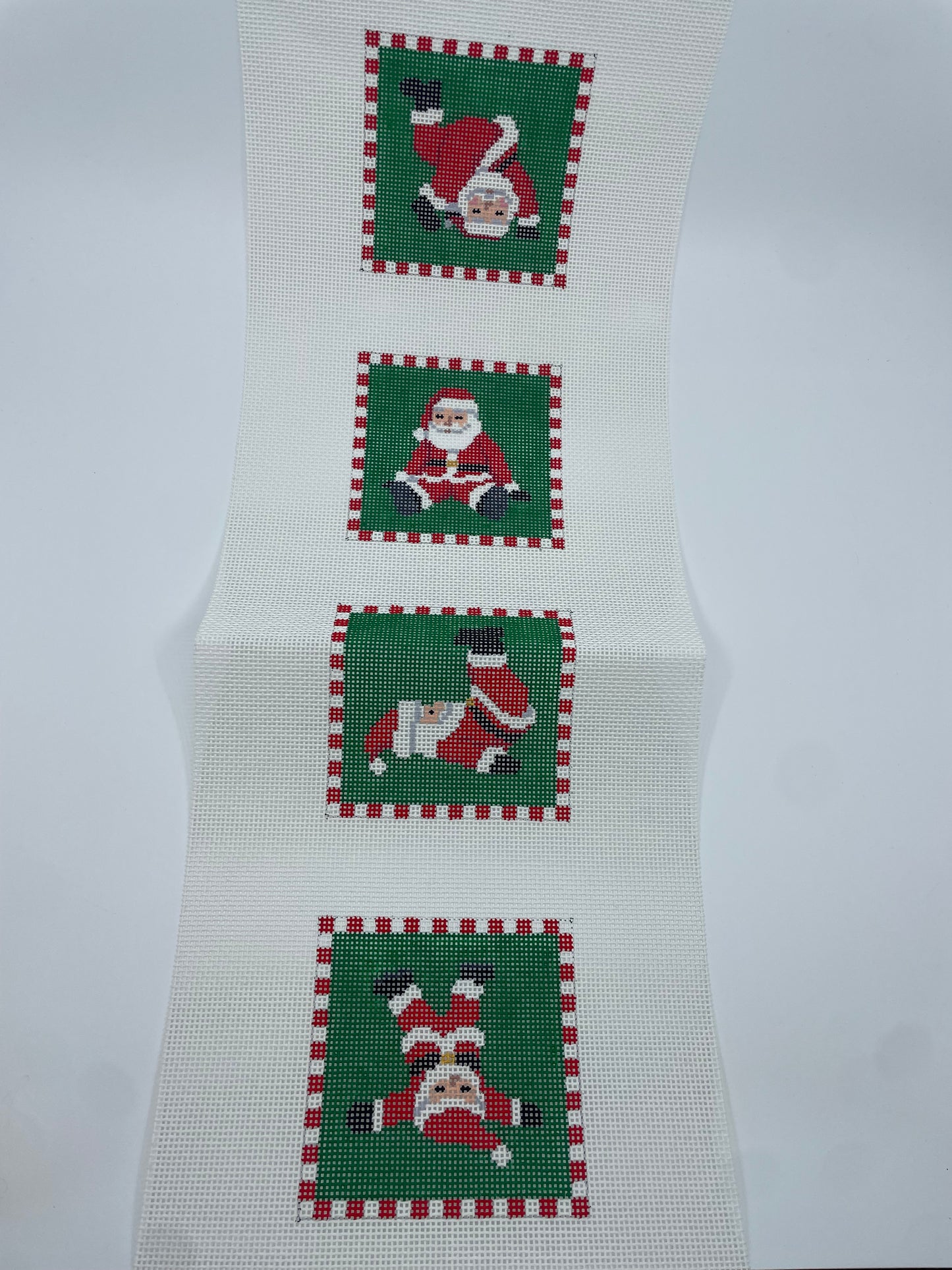 Tumbling Santas Coasters