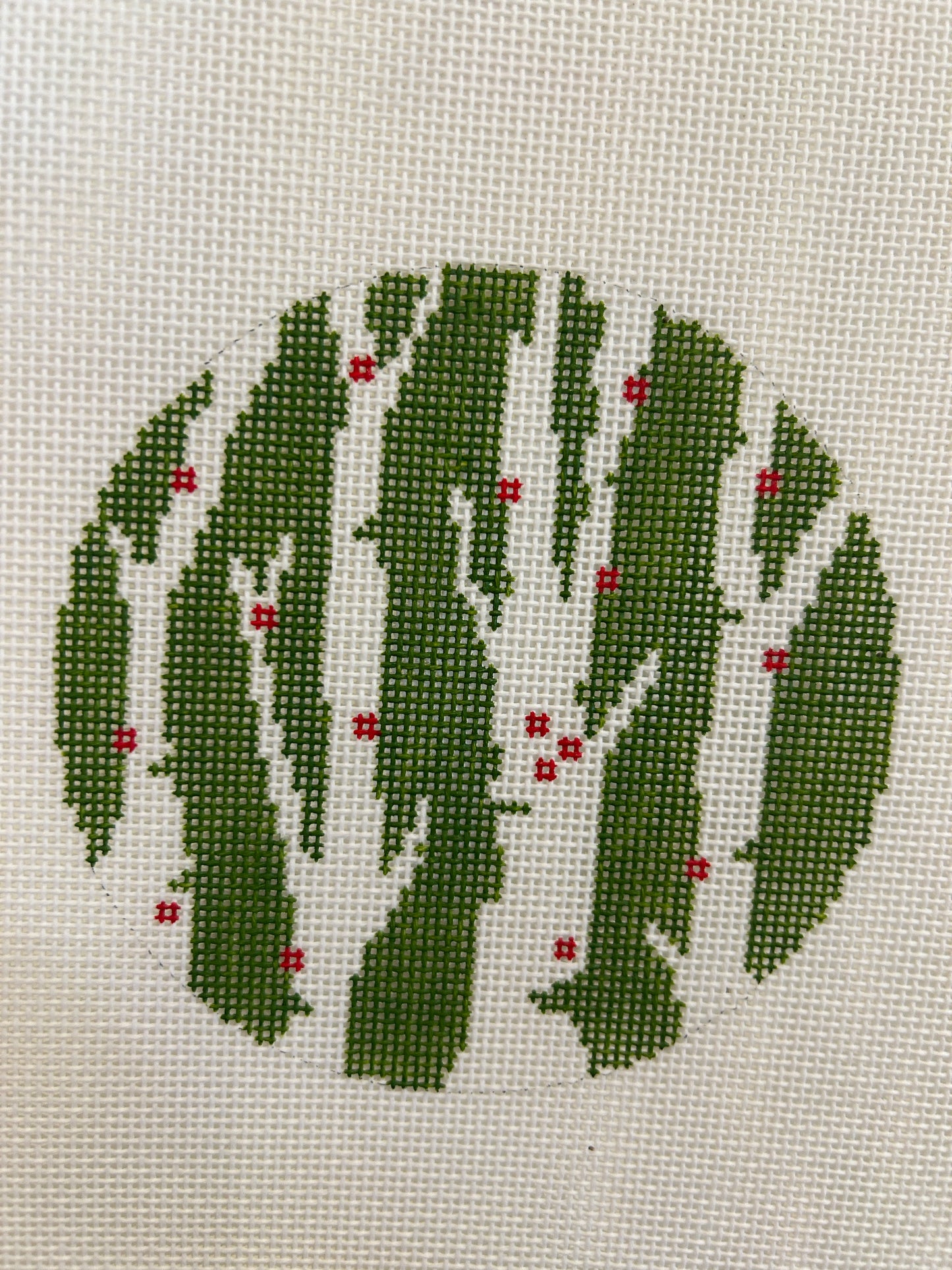 Card Art - White Pines w/ Berries